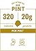 Halo Top, Peanut Butter Cup Ice Cream, Pint (4 Count)