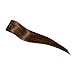 Clip in Remy Human Hair Extensions #4 Medium Brown 10