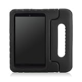 MoKo Case for Fire HD 6 - Kids Shock Proof Convertible Handle Light Weight Super Protective Stand Cover for Amazon Kindle Fire HD 6 Inch 2014 Tablet, BLACK