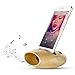 Wood Phone Dock Stand, Beeiee Wood Cell Phone Dock Stand Holder Charge Dock for Apple iPhone 7,7 Plus,iPhone 6 6s 6Plus,Samsung S7 S7 Edge,Huawei P10