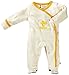 Babysoy Unisex Baby O Soy Footie - Koala - 6-12 Months