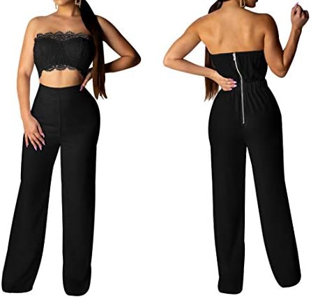 Tube top pants jumpsuit Clearance