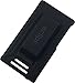 Nakedcellphone Black Hard Shell CASE Cover with Belt Clip Holster for Apple iPod Nano 7 7th 8th GEN Generation