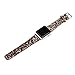 Kobwa 38mm Watch Band for Apple Watch, Nightclub Shiny Glitter Bling Luxury PU Leather Iwatch Band Wristwatch Bracelet Belt Replacement Strap for Apple Watch