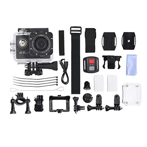 Action Camera 4K 30FPS 2.0inch LCD Screen Action Camera Underwater 30M Waterproof Recording Camcorder