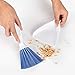 Hand Broom and Dustpan Set, RIZON Mini Dustpan Brush Nesting Tiny Cleanning Whisk Broom Small for Table, Desk, Counertop, Keyboard, Car, Dog, Cat and Other Pets