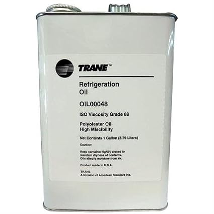 Trane OIL00048/OIL-0048 Refrigeration Lubricant/ISO 68 POLYOLESTER