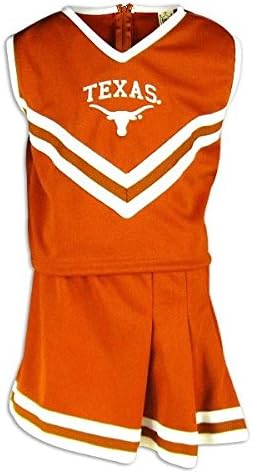 Texas Longhorns Little King Toddler Two Piece Cheerleader Set