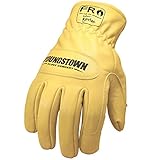Youngstown Glove 12-3365-60-XL FR Ground Glove Lined w/ Kevlar Performance Work Gloves, Extra-Large, Tan