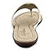 Bandolino Jo Women Open Toe Synthetic Ivory Thong Sandal