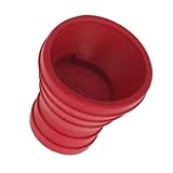 Golf Ball Pick-up Grabber Rubber Suction Cup--Red