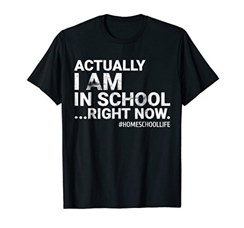Funny Homeschool Shirt Kids Home School Mom Tee