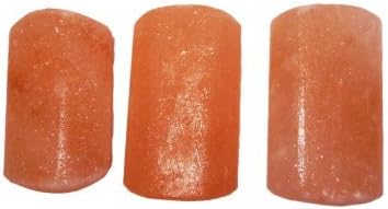 Natural Crystal Himalayan Pink Salt Bath Soap Bars 2 in Cotton Bags