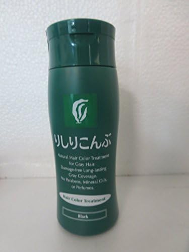 Rishiri Kombu Hair Color Treatment 200g Black by Rishiri