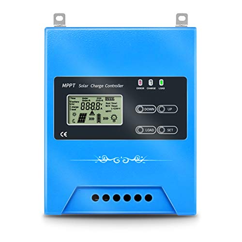 iSunergy 30A MPPT Solar Charge Controller 12V/24V/48V Auto Working Buck Solar Panel Battery Regulator Maintainer with LCD Display for Solar Panel Battery Overload Protection - Thumbnail 7