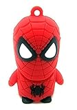 Fashion U Disk Pendrive Cartoon Spiderman 8gb Usb Flash Drive