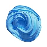 Febecool 60ML Fluffy Floam Slime Scented Stress Relief No Borax Kids Toy Sludge Toy (Blue)