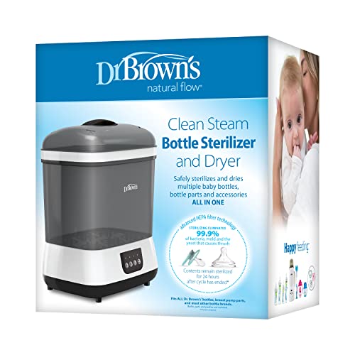 Dr. Brown's Clean Steam Baby Bottle and Pacifier Sterilizer and Dryer Pricepulse
