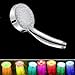 New 7 Colors Changing LED Shower Water Glow Light Head Home Bathroom