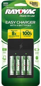 Amazon.com: Rayovac Easy Rechargable Battery Charger Model:PS132