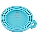 PetBonus 3-Pack Silicone Pet Can Covers, Dog Cat Food Lids, Fit Multiple Sizes - BPA Free Dishwasher Safe - Long Handle Special Curved Design Food Spoon
