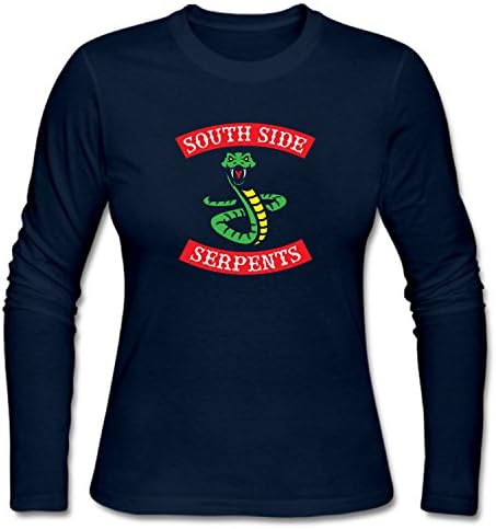 ZJING Women's South Side Serpents Long Sleeve T-Shirt
