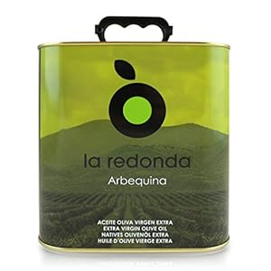 La Redonda extra vierge olijfolie van Arbequina olijven – 2.5 ltr – slechts één koudgeperst – exclusieve Vroege Oogst op…