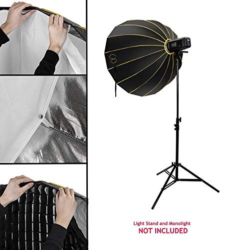 Glow EZ Lock Deep Parabolic Quick Softbox (38") - Thumbnail 6
