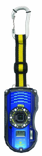 Ricoh-WG-4-GPS-blue-16Digital-Camera-with-4x-Optical-Image-Stabilized-Zoom-with-3-Inch-LCD-Blue