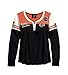 Harley-Davidson Women's Classic Colorblock Henley, Black