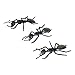 3Pcs Black Plastic Ant Joke Trick Toy