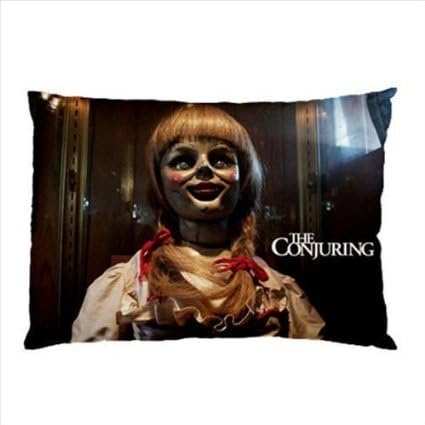 Newbility New Annabelle The Doll Movie The Conjuring Custom Zippered Pillow Cases 16x24 (Two sides)