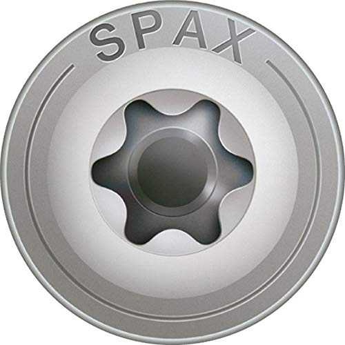 SPAX Holzbauschraube Edelstahl A2 8 x 300 mm 50 Stück Tellerkopf Teilgewinde T-STAR plus 4CUT – Bild 3