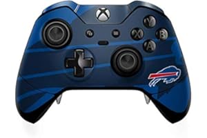 Skinit Decal Gaming Skin Compatible with Xbox One Elite Controller - Officially Licensed NFL Buffalo Bills Double Vision Design