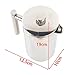 LOSCATO 34OZ Double Wall Stainless Steel French Press Coffee Maker (1L)