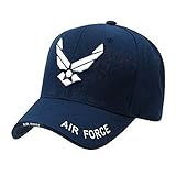 U.S. AIR FORCE NAVY BLUE WINGS HAT - OFFICIALLY LICENSED MILITARY