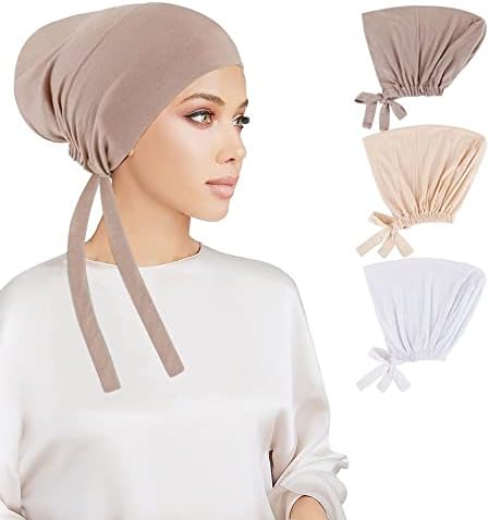 Goodern Pcs Women Hijab Undercap Islamic Muslim Under Hijab Cap