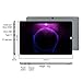 ChuwiUSA HI10 Air Tablet,10.1 inch Intel Cherry Trail X5 Tablet PC, 4GB+64GB Windows 10 OS, WiFi, BT4.0,2K Resolution Screen Tablet PC
