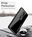 Oneplus 6 Case, Wellci Clear Love Series Ultra Hybrid Heavy Duty Transparent Clear Phone Case for OnePlus 6 (Black)