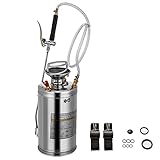 Happybuy 1.5Gal Stainless Steel Sprayer, Set with