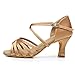 Cdso 3 colors Women Satin Salsa Ballroom Latin Dance Shoes Heel 2.76 inches
