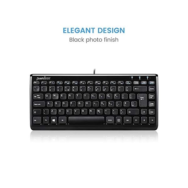 Perixx-PERIBOARD-407B-Mini-Keyboard-Wired-USB-Interface-Piano-Black-320x141x25mm-Dimension-Chiclet-Key-Design-UK-Layout Perixx PERIBOARD-407B, Mini Keyboard - Wired USB Interface - Piano Black - 320x141x25mm Dimension - Chiclet Key Design…