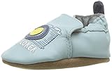 Robeez Boys' Puppy Love Crib Shoe, Snap Shot Baby Blue, 12-18 Months M US Infant