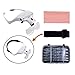 LED Illuminated Headband Magnifier, Nydotd Upgraded Eyeglasses Bracket/Headband Interchangeable Head Mount Magnifying Glasses for Reading, Jewelry, Electronic Repair 5 Replaceable Lenses