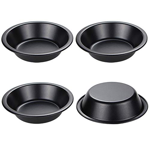 2 Moldes De Silicona Para Mini Tartas - 7.5 Cm (3 Pulgadas), Ideales Para Quiches Y Postres