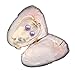 JNMM Freshwater Oysters with Twin Pearls Inside - Cultured Round Pearl Oysters, 10 Shining Meaningful Colors, 20 Pearls Total (6-8mm, 10 PCs/lot)