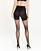 SPANX Women's Luxe Leg Sheer Tights, Very Black, C