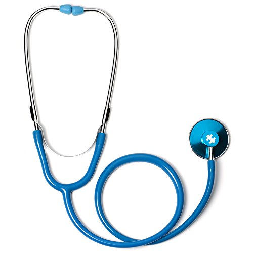 Puzzle Piece Single Head Stethoscope (Blue)