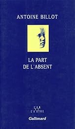 La  part de l'absent