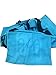 YISAMA Microfibre Lounge Chair Towel for Sunbathing, Quickdry Windproof with Pocket 70x25 In Color Blue